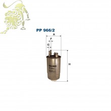 PP 966/2 Фильтр топливный FIAT (B3F035PR)